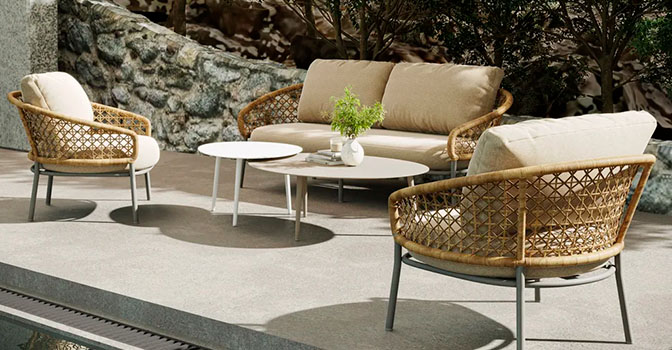 Povison's outdoor furniture set
