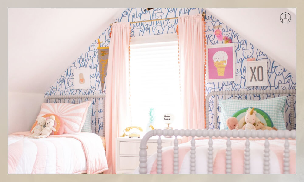Wallpaper accent wall