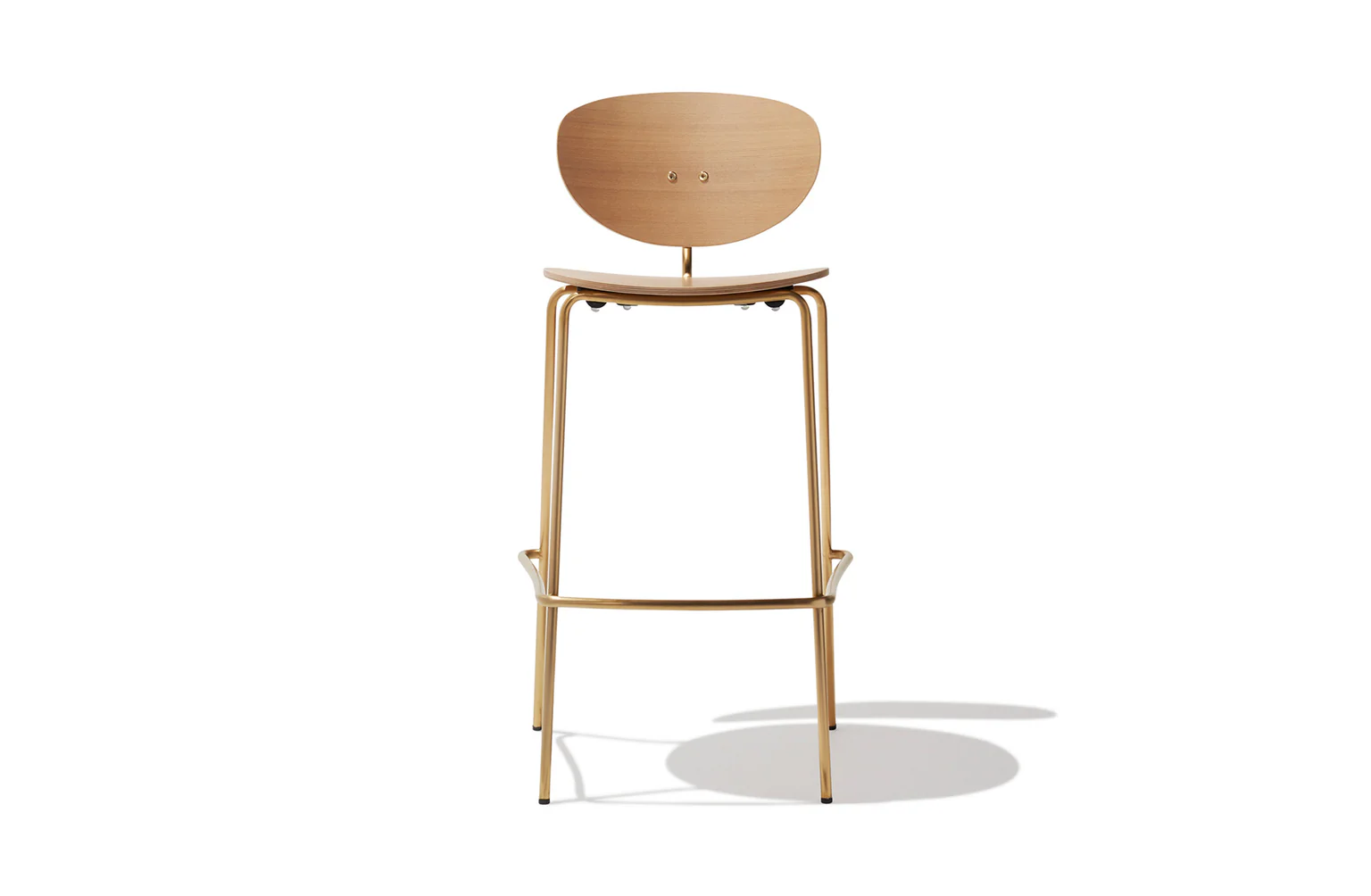 Bar stool in front view