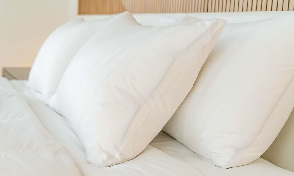 FluffCo Down and Feather Pillow