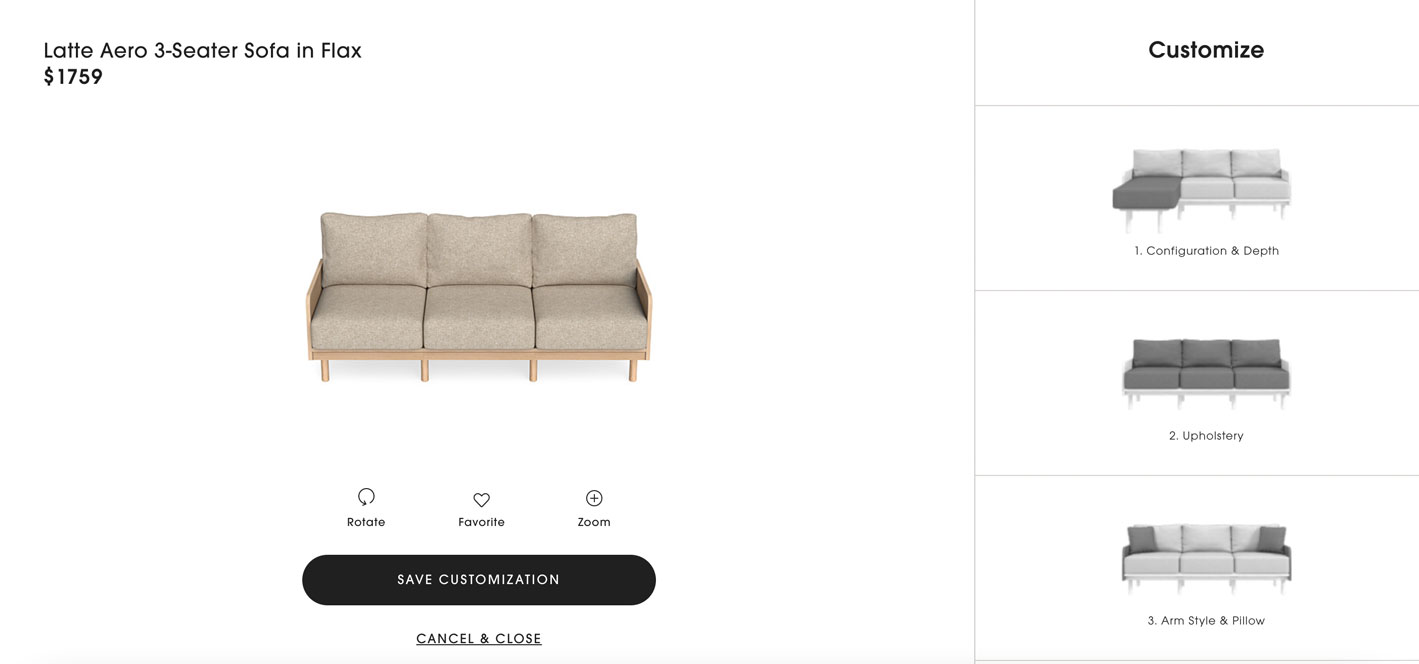 Aero Sofa Inside Weather