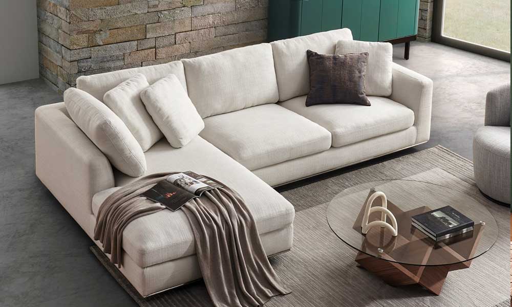 Hamilton Chaise Sectional Sofa by Castlery