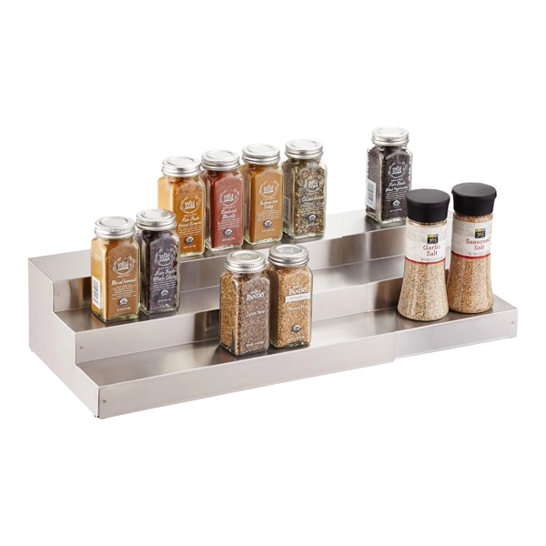 three-tier organizer spice shelf