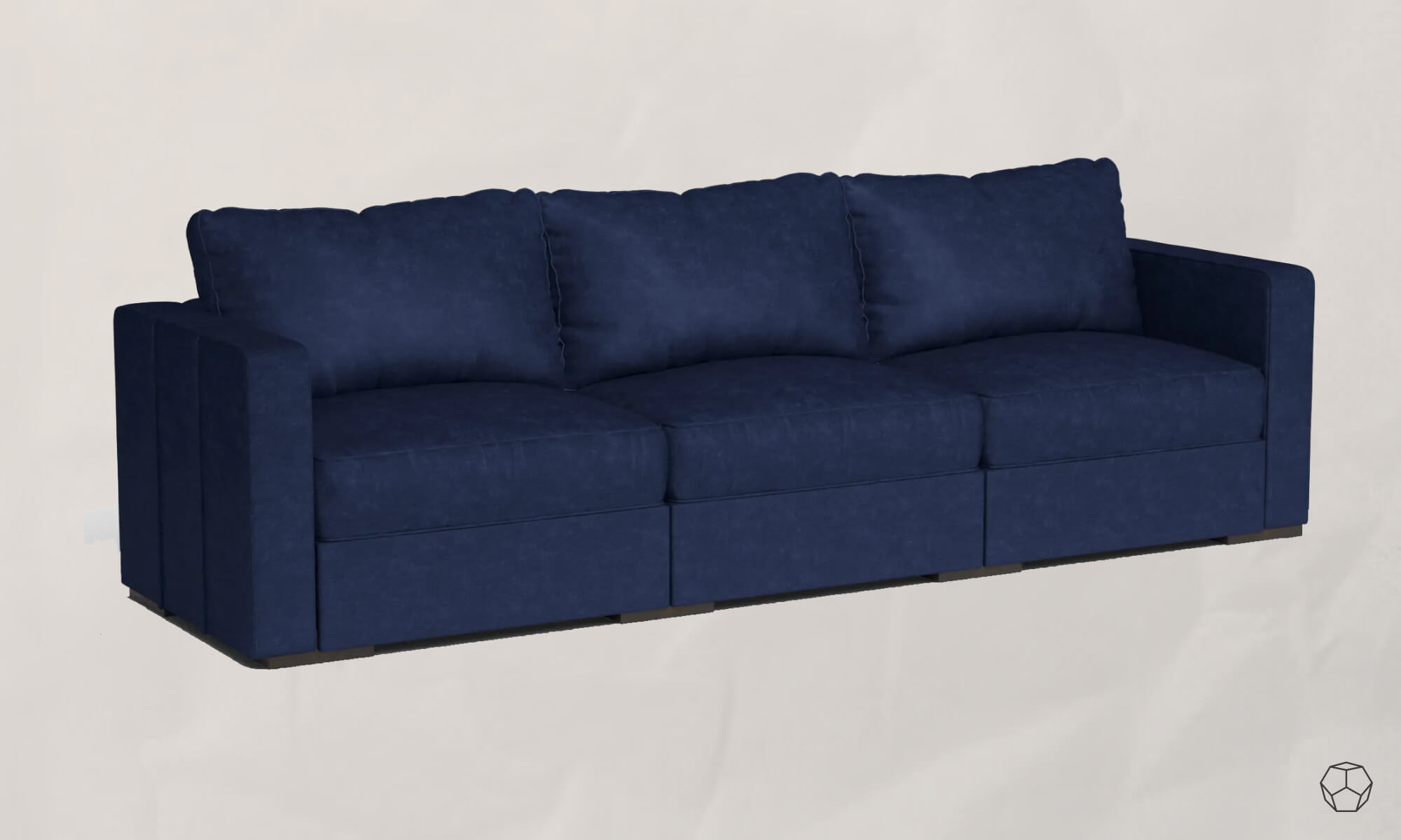 Blue Sactional