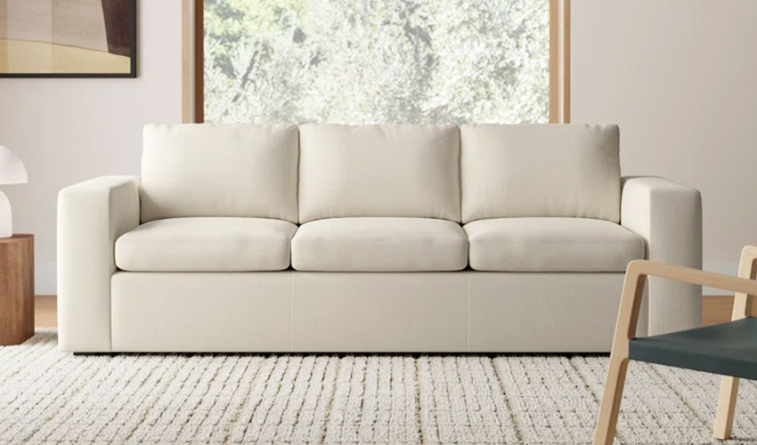 Performance Upholstered 3-Seater Sofa