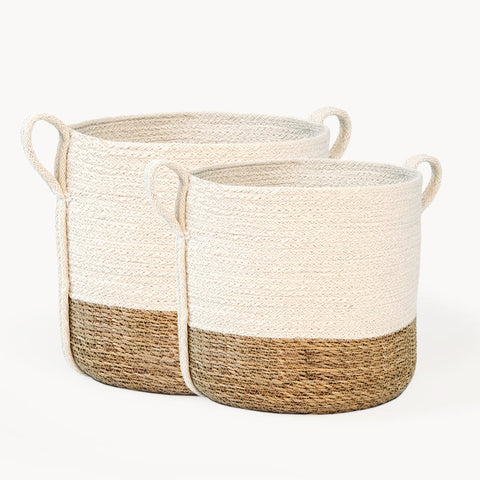 Savar Basket with Side Handle