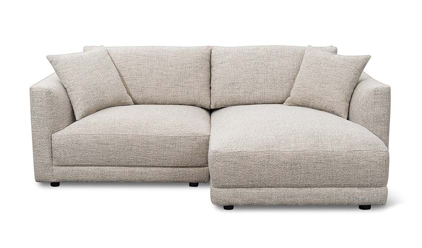 2-Piece Sofa with Chaise for small spaces