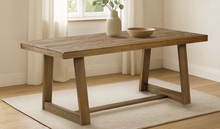 Sloid Wood Classic Dining Table