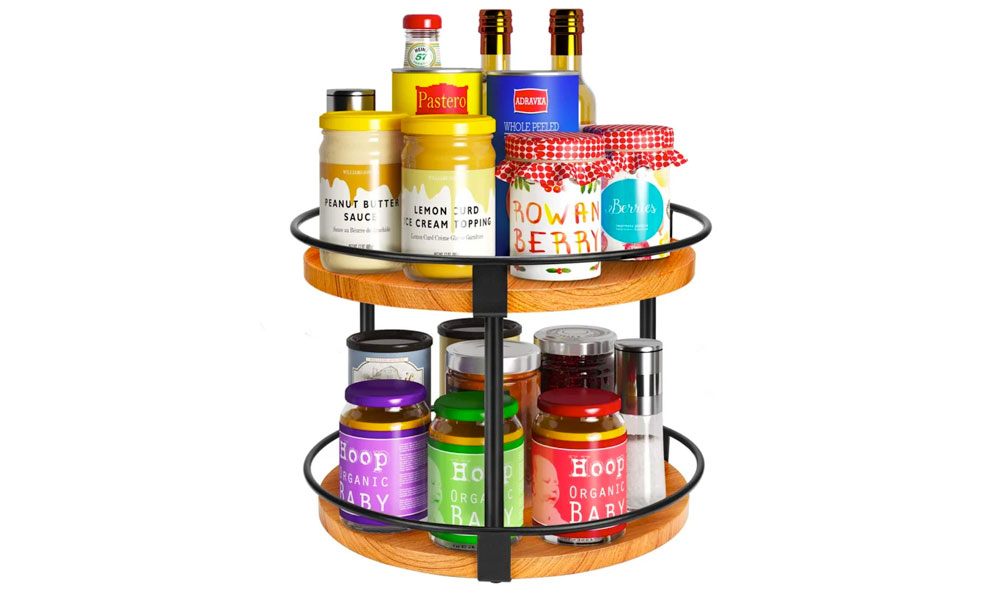Turntable Kitchen Organizer