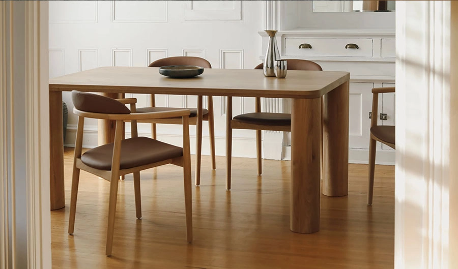 Field Dining Table in a Dining Room