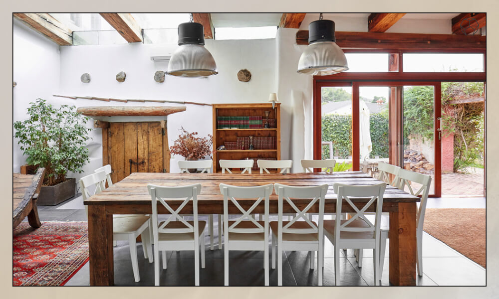 Rustic Farmhouse Dining Room