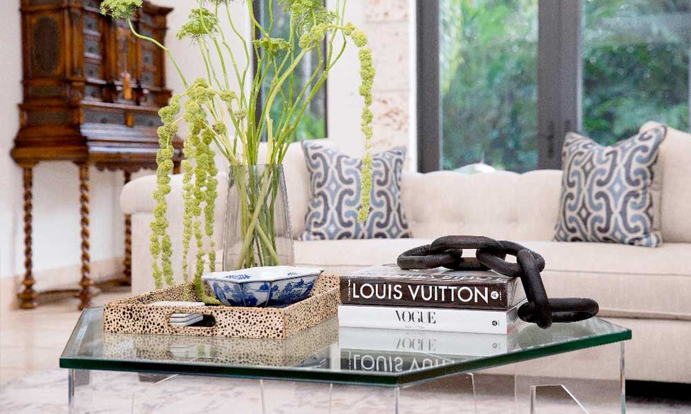 Books on Coffee Table