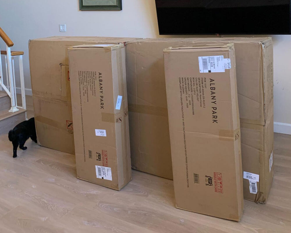 Albany Park Kova Sofa in Boxes