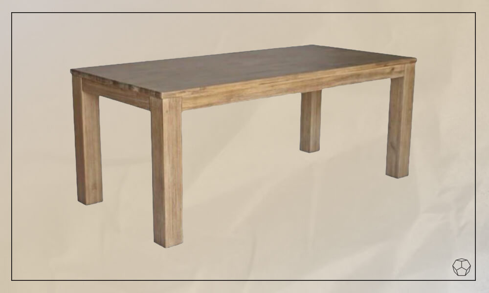 Lancaster 75" Long Dining Table