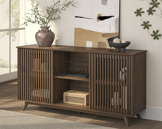 Mid-Century Modern 2-Door Sideboard