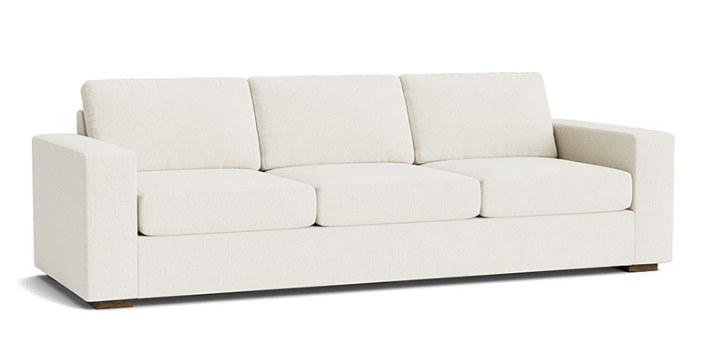 3-seater low profile sofa 