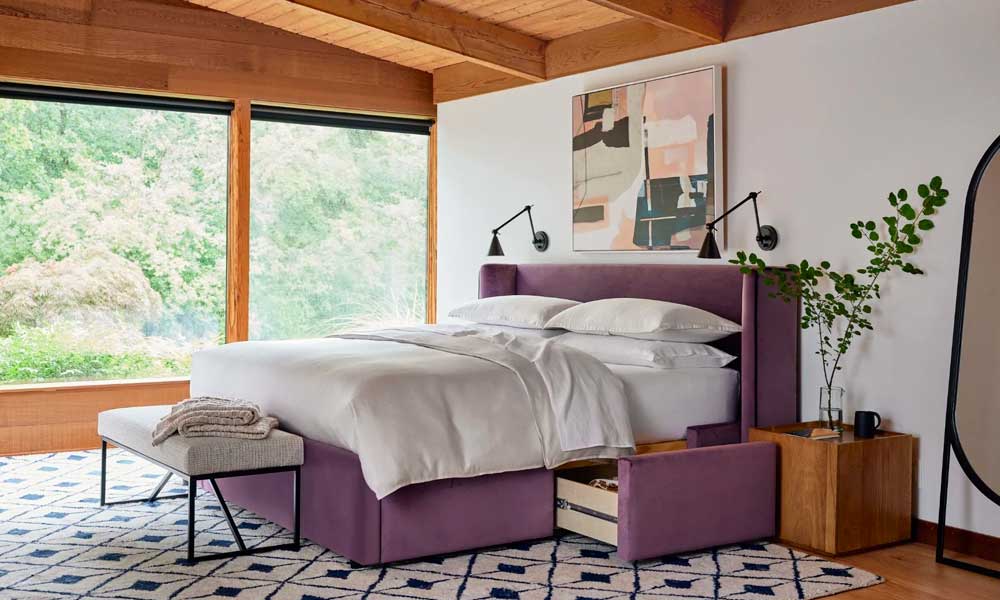Graham Upholstered Bed by Interior Define