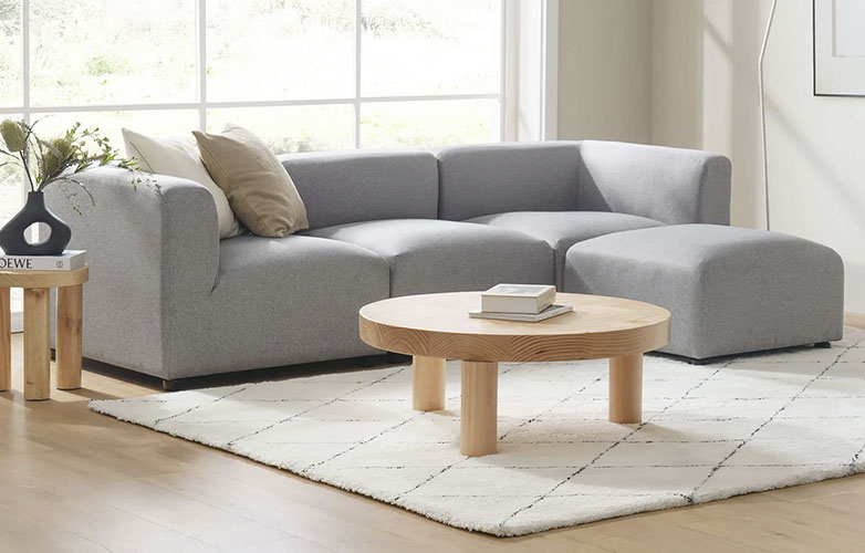 Reversible Chaise Sectional Sofa
