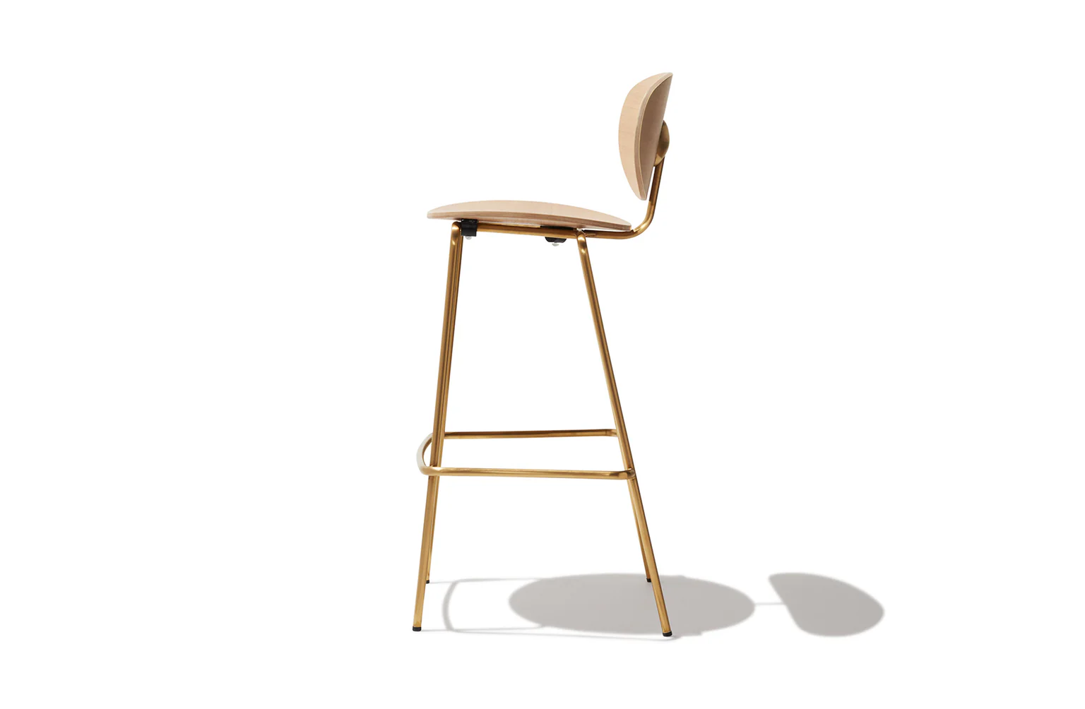 Bar stool view from side