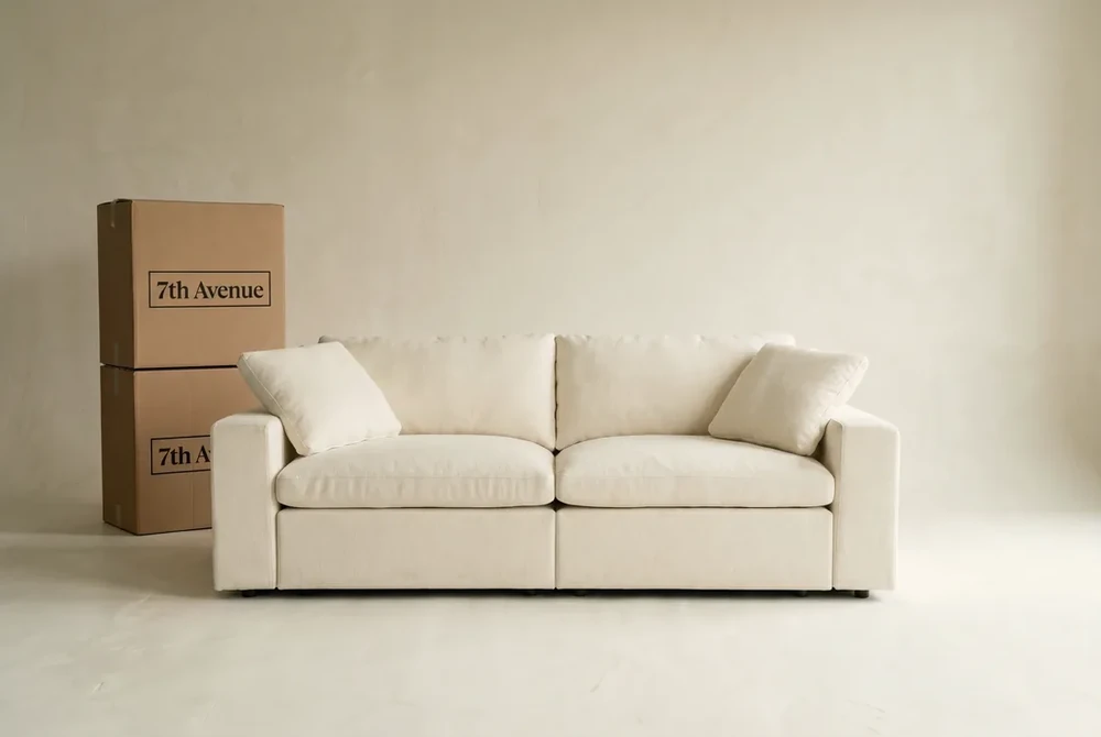 7th Avenue Modular Loveseat