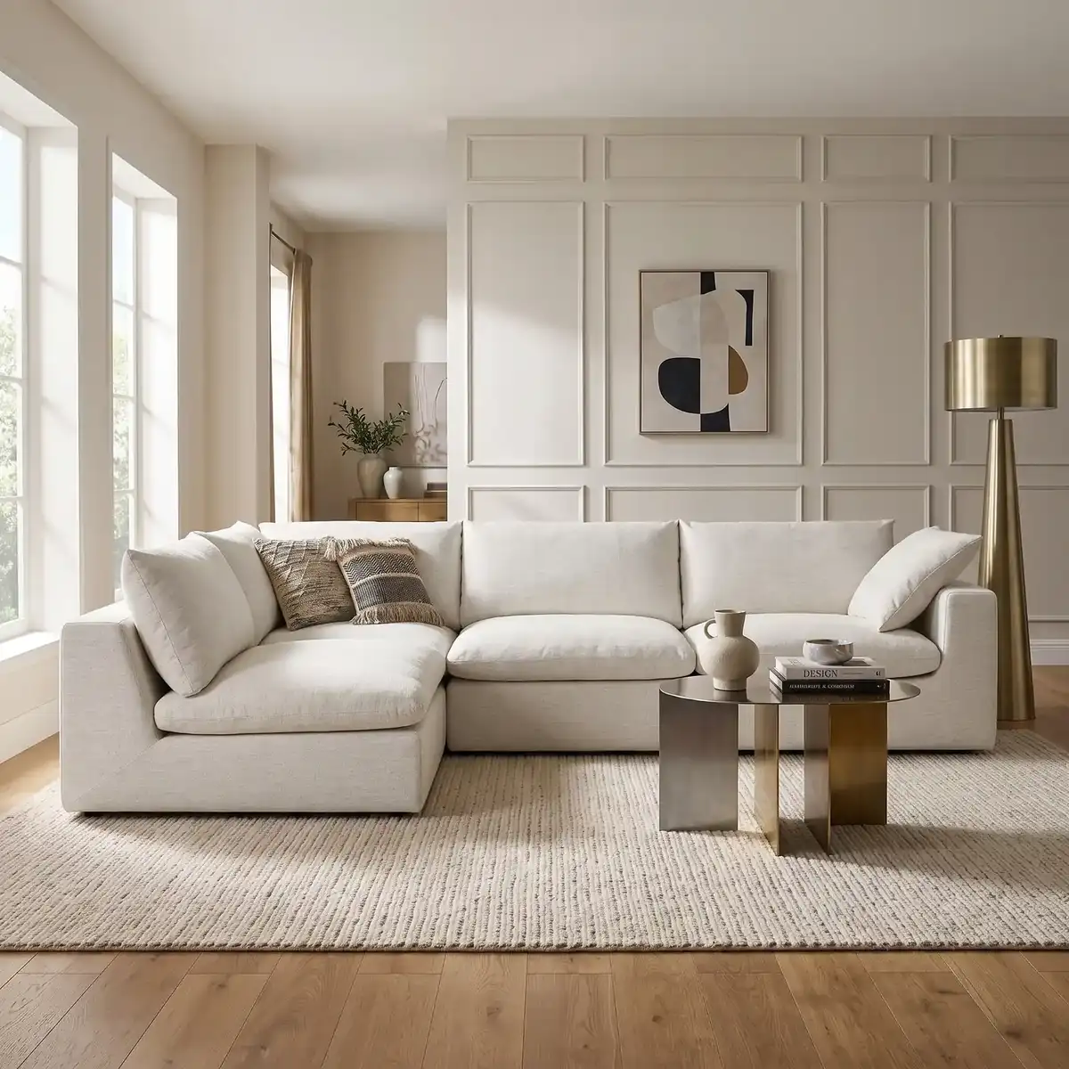 Dawson Wide Chaise Sectional