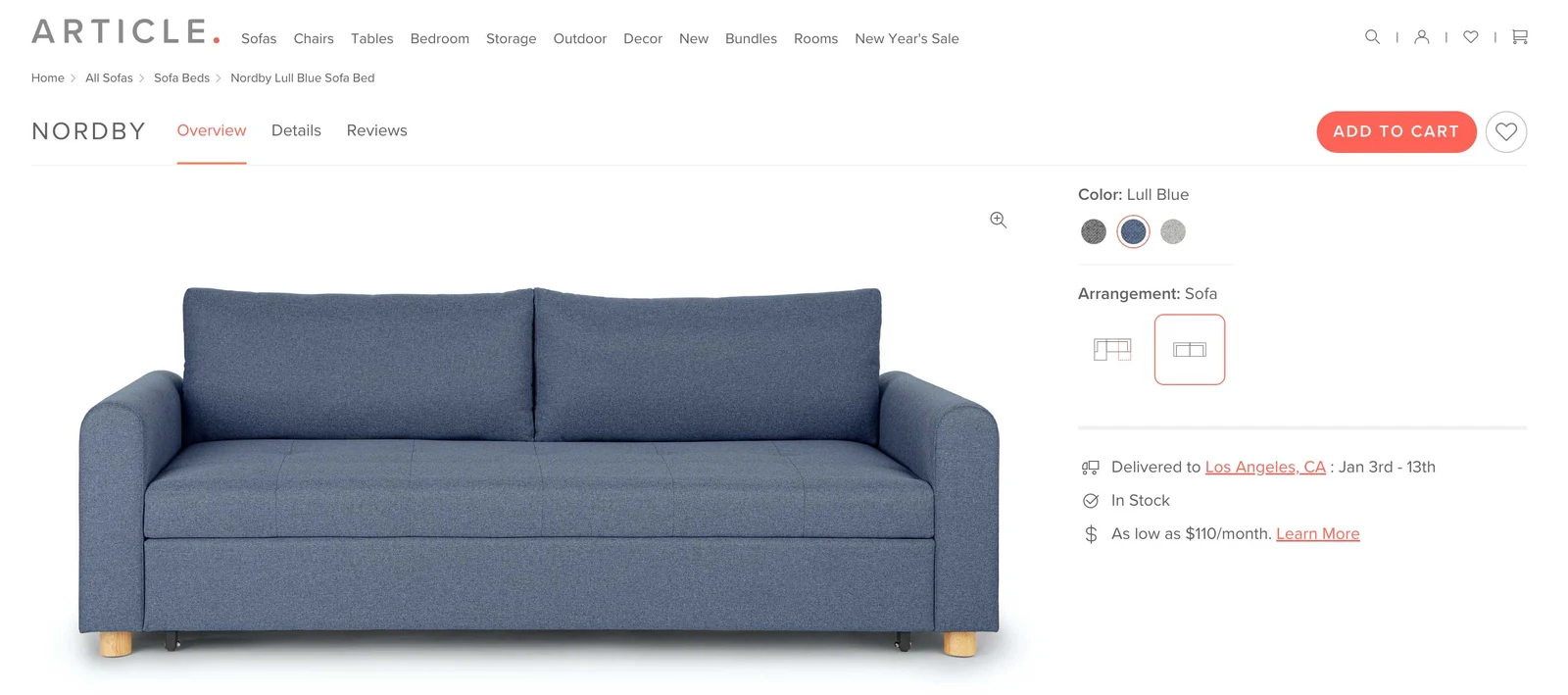 Nordby Sofa