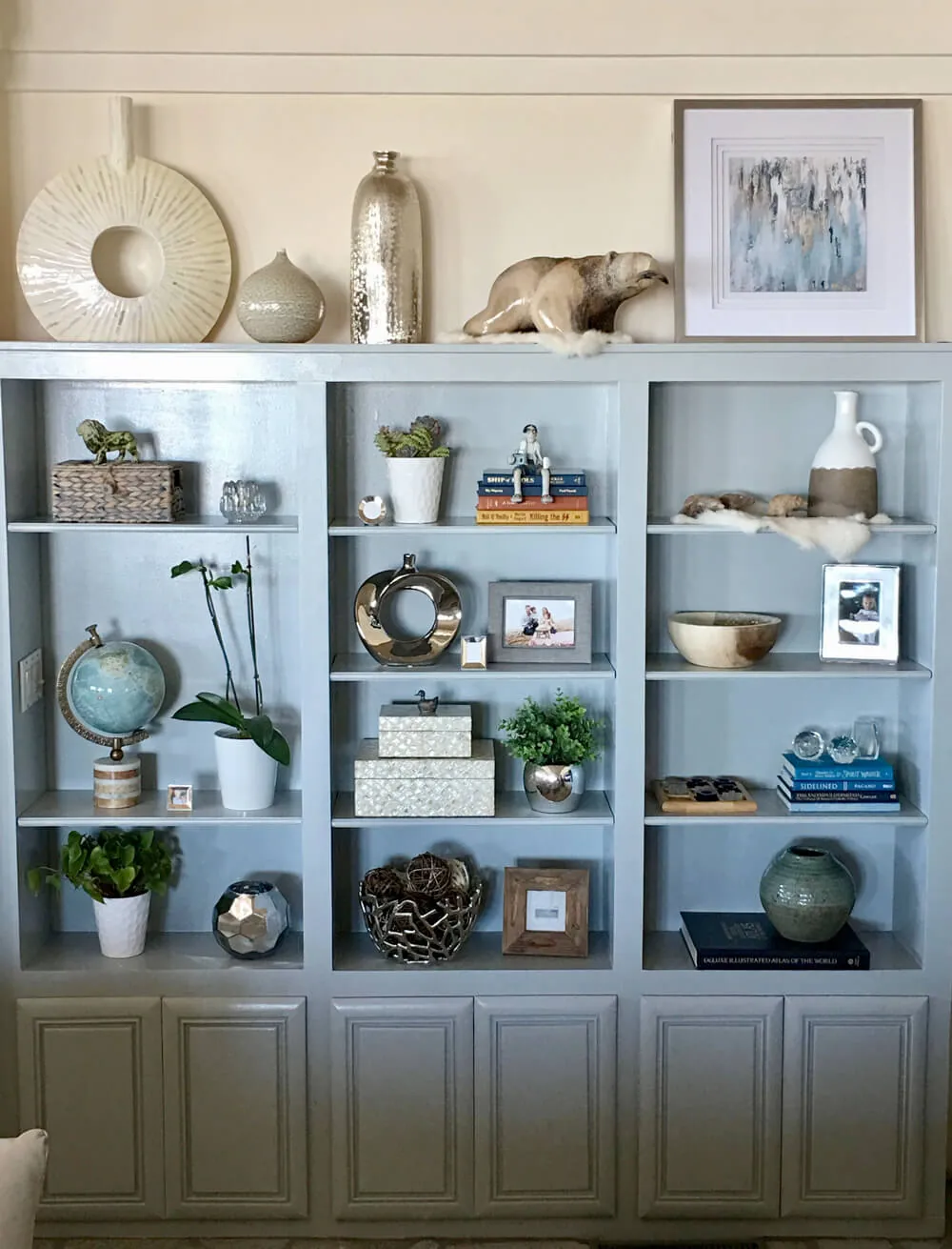 Living Room Shelves
