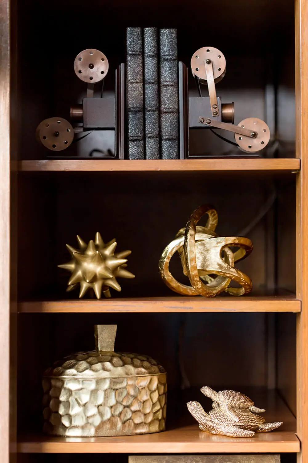 Items on a shelf