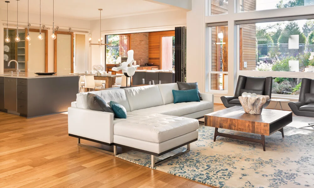 Open Floor Plan Living Room