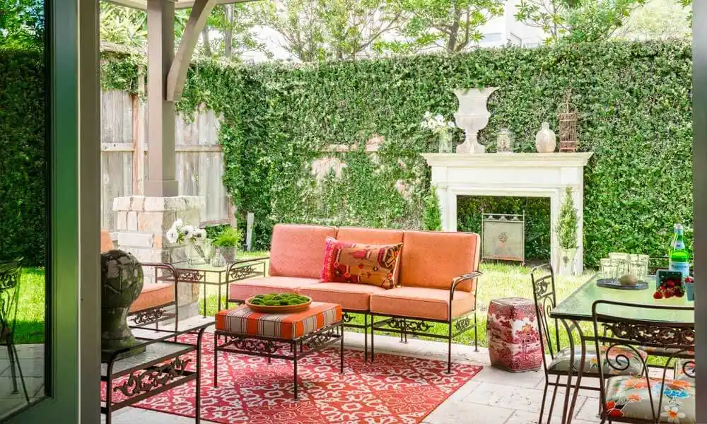 Small Patio with Sofa