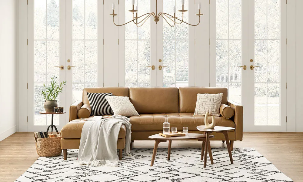 Madison Leather Sofa