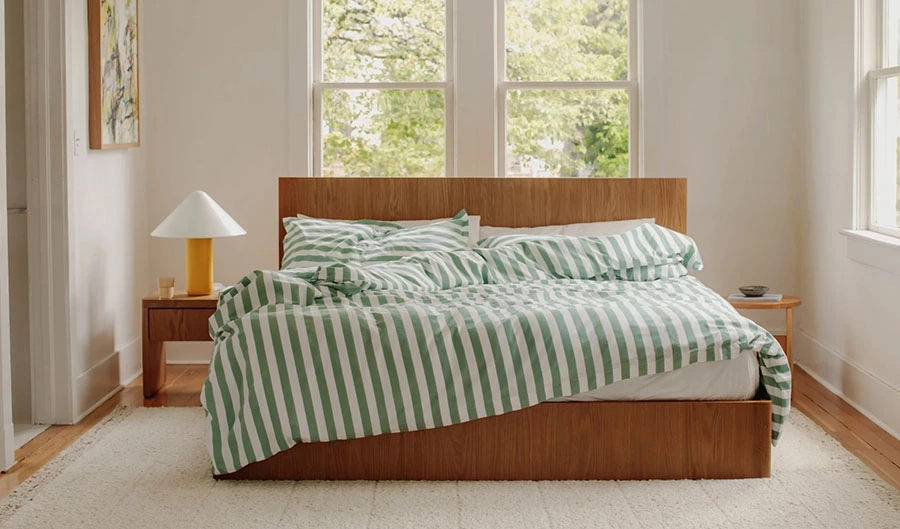 Bowen Rug in a Bedroom