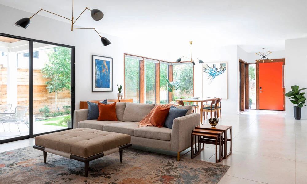 Mid-Century Modern Living Room Style