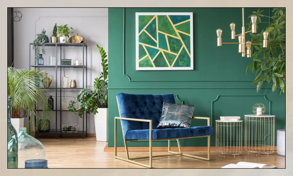 Modern Interior Design Geometric Shapes
