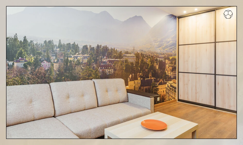 Photographic Wallpaper accent wall