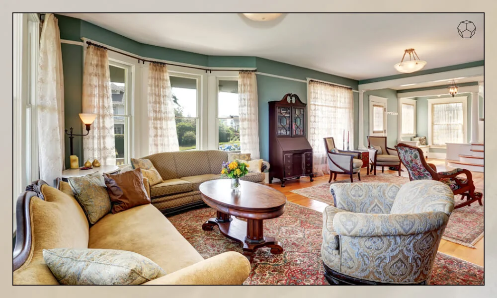 Traditional living room