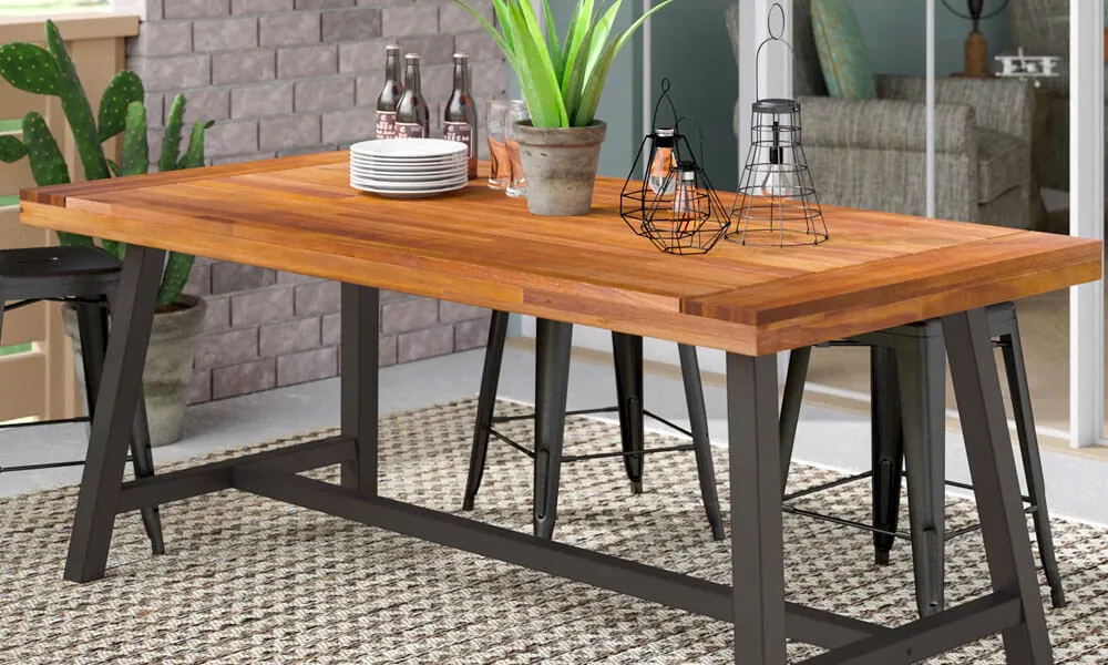 Polanco Acacia Dining Table