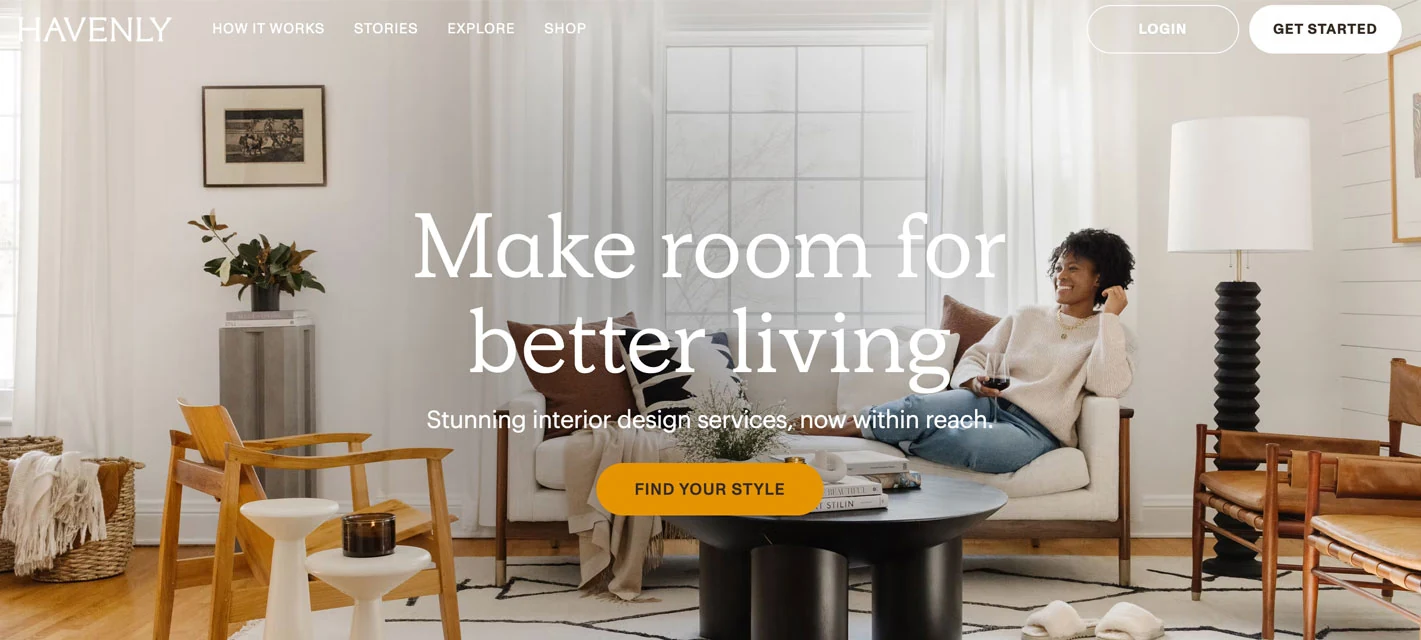 Havenly interior design service