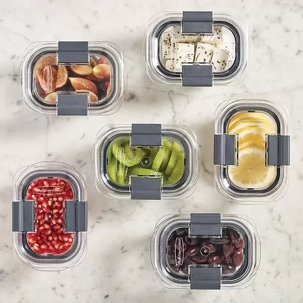 Rubbermaid Brilliance Food Storage Container Set