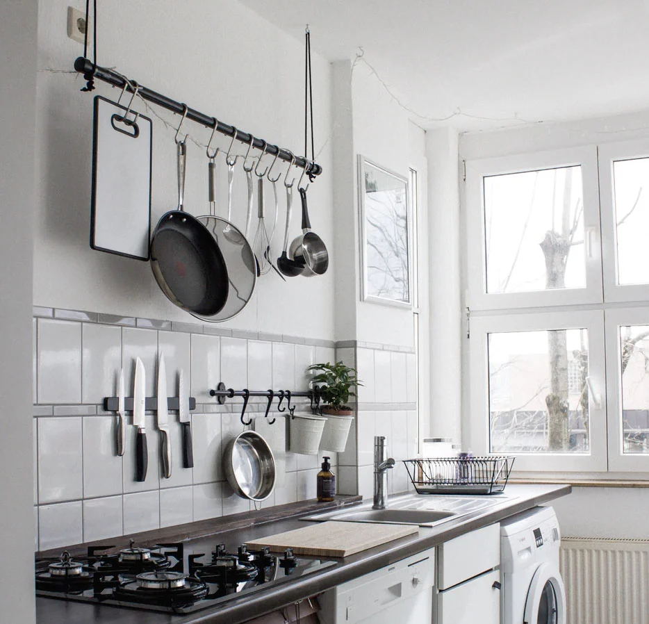 Hang cooking utensils