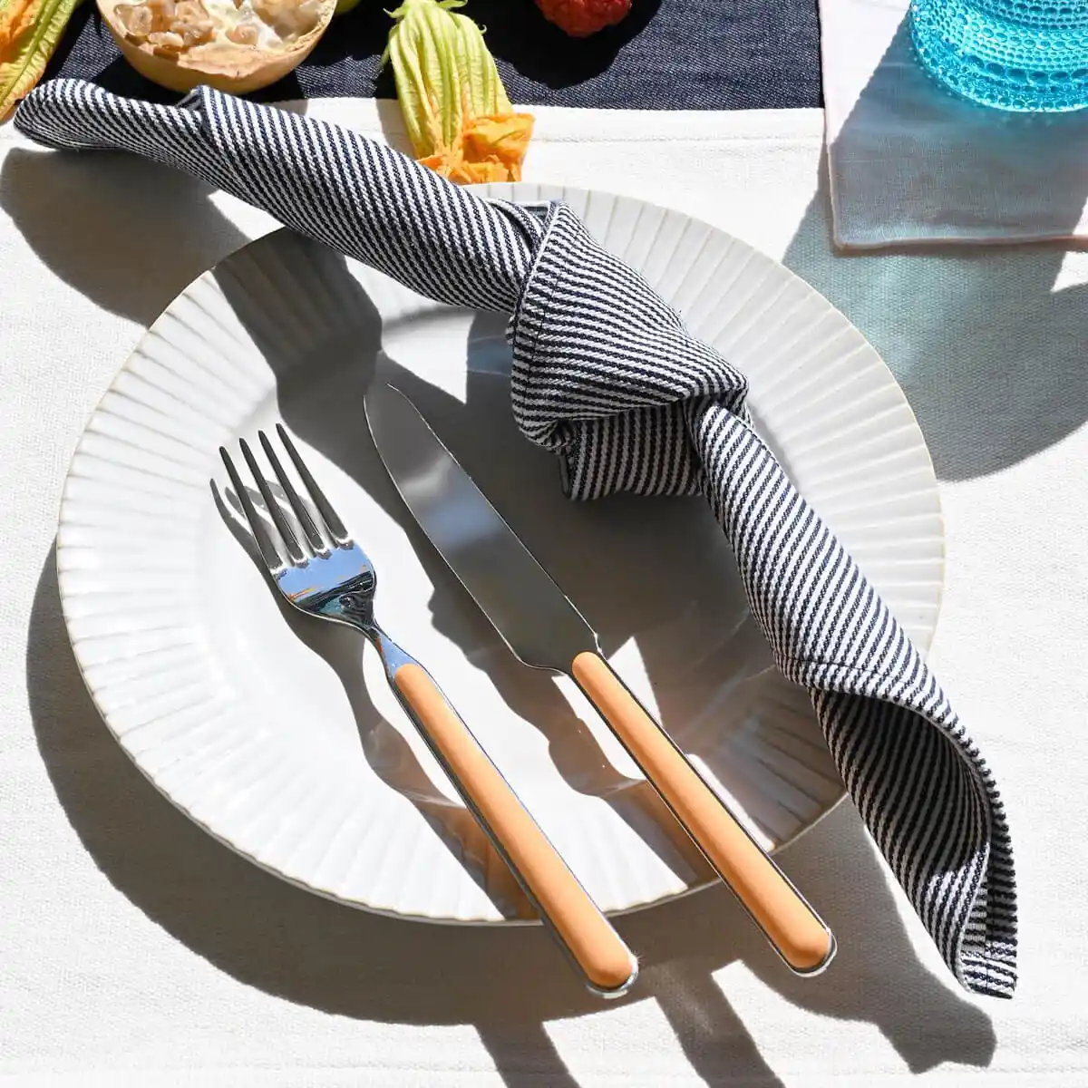 Hickory Stripe napkin