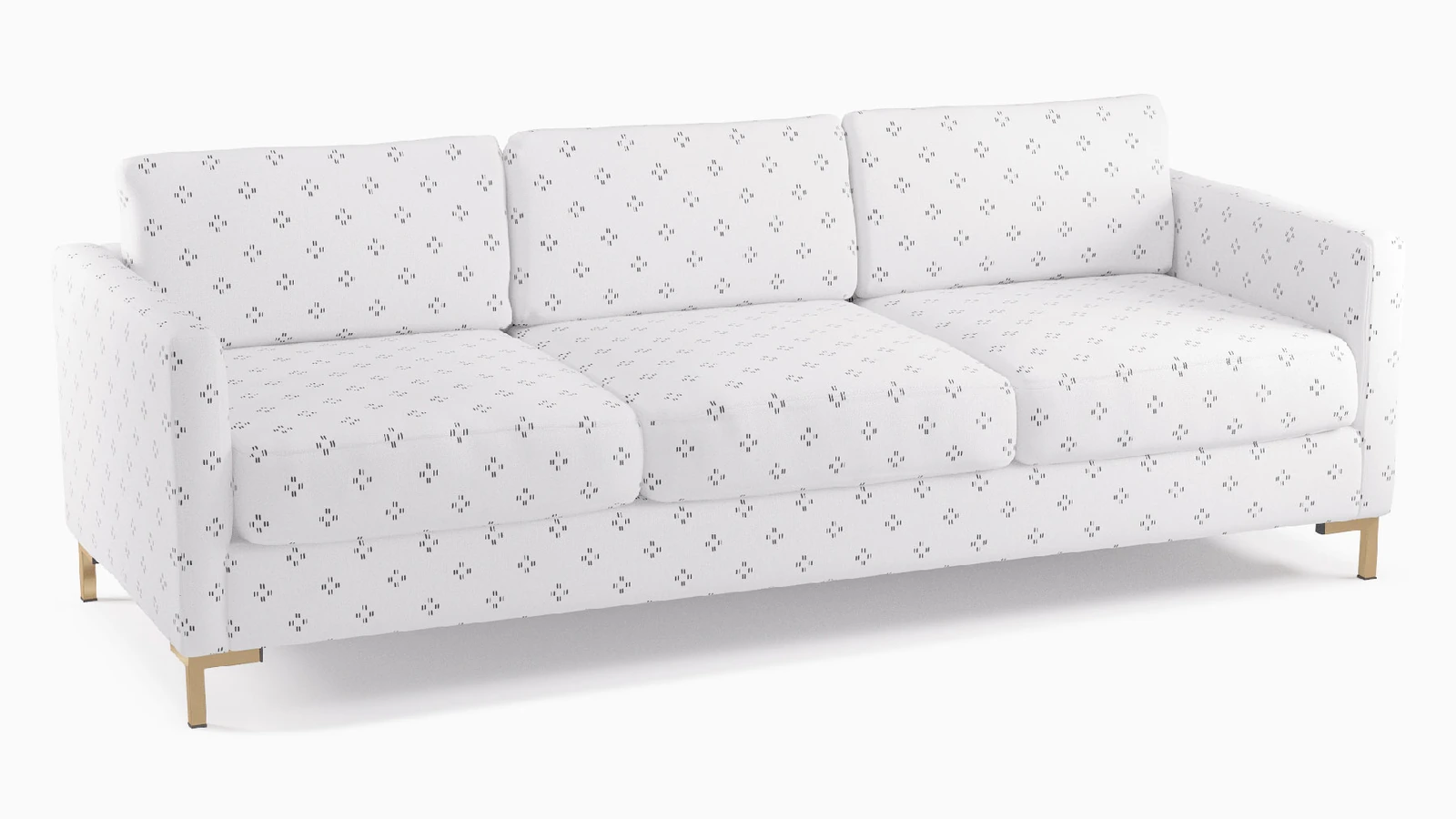 Grey Faro: Modern Fabric Sofa