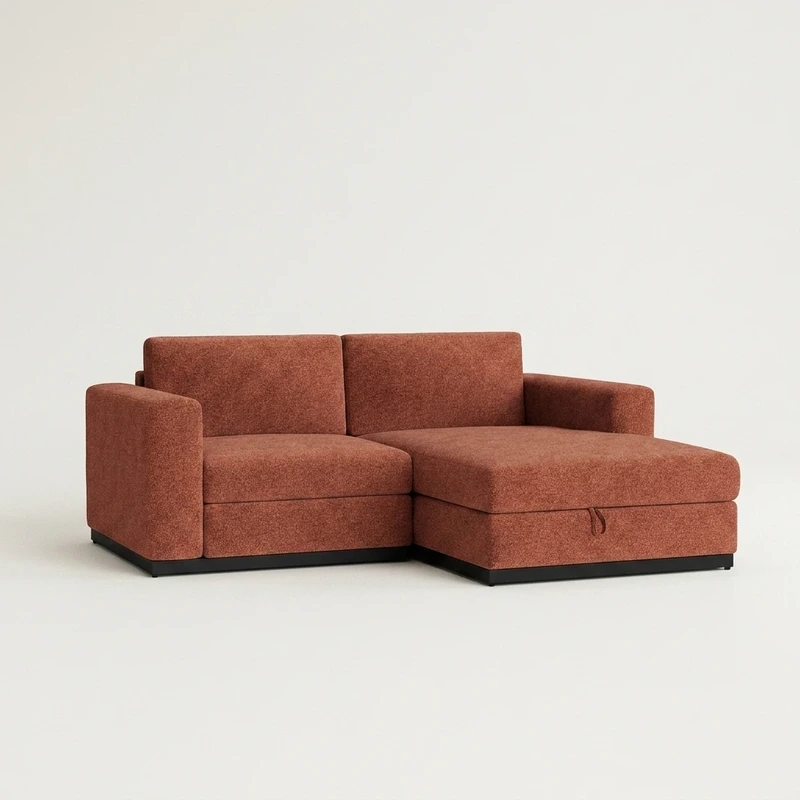 Holt Modular Compact Sectional Sofa With Storage