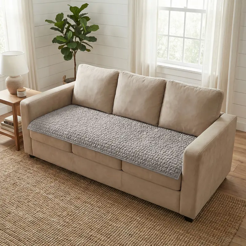 Mamma Mia waterproof sofa cover for a three-seater with hidden membrane layer