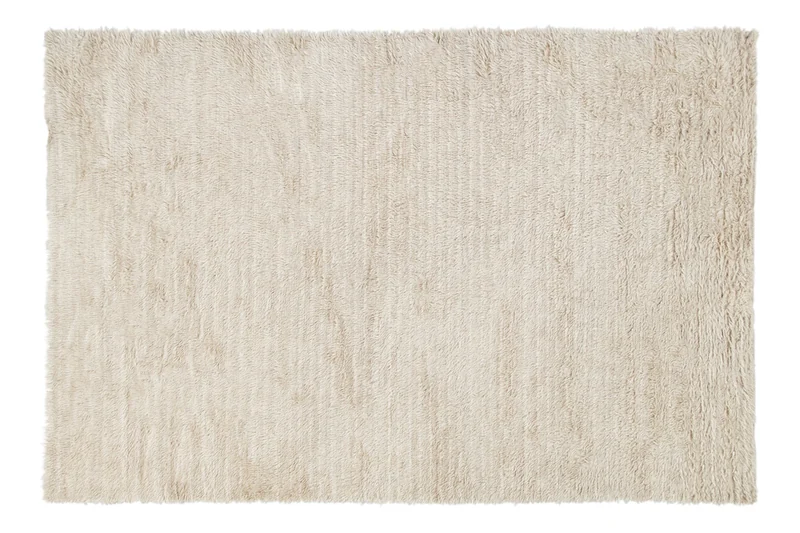 Mohair Shag in Beige - 4' Wide