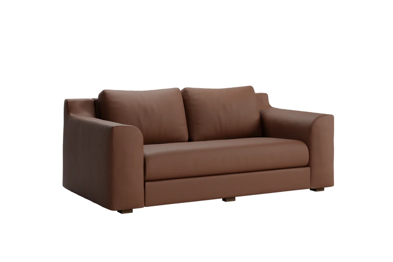 The Elevate Loveseat In Cactus Leather