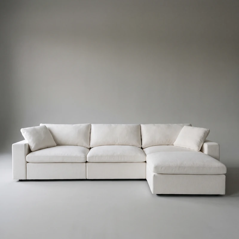 4-Seat Modular Chaise Sectional