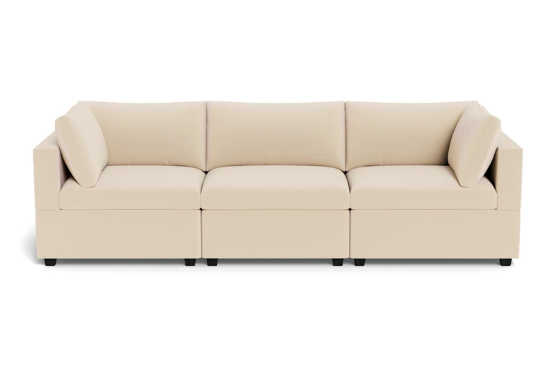 Kova Box Cushion Sofa 122"