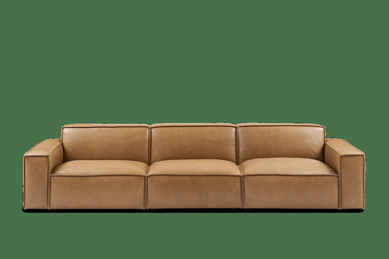 Jonathan Leather Extended Sofa