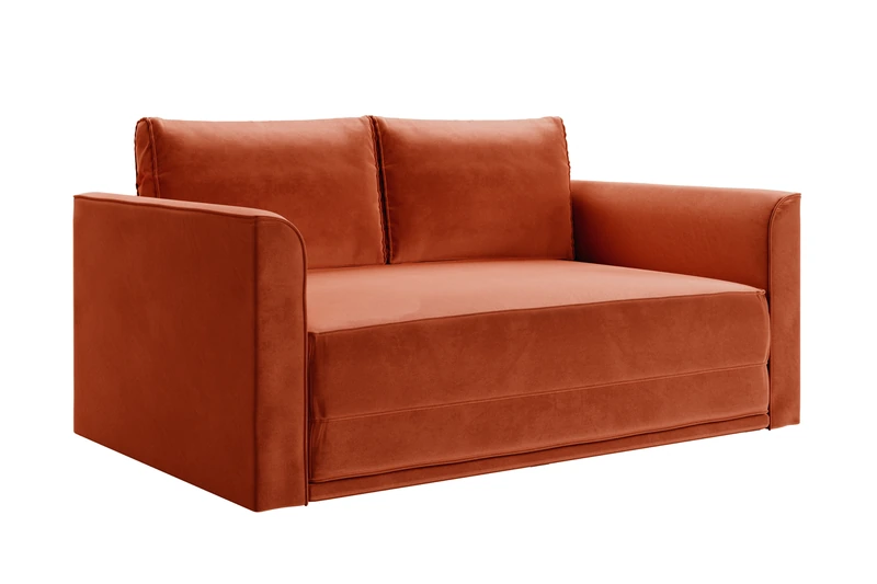 The Eclipse Sleeper Sofa in Recycled Velvet - Moss